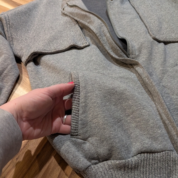 Vintage Unique Pierre Cardin‎ Bomber Sweater - Picture 6 of 12